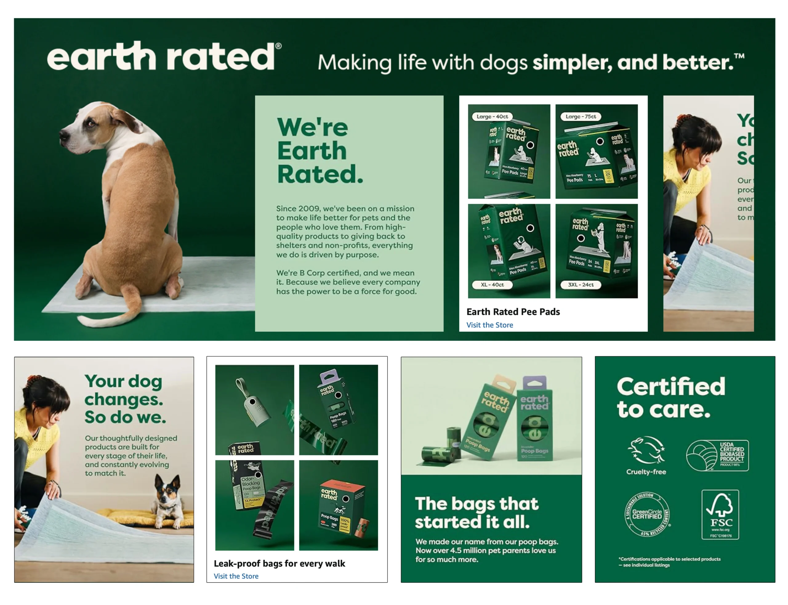 Amazon Brand Story sample