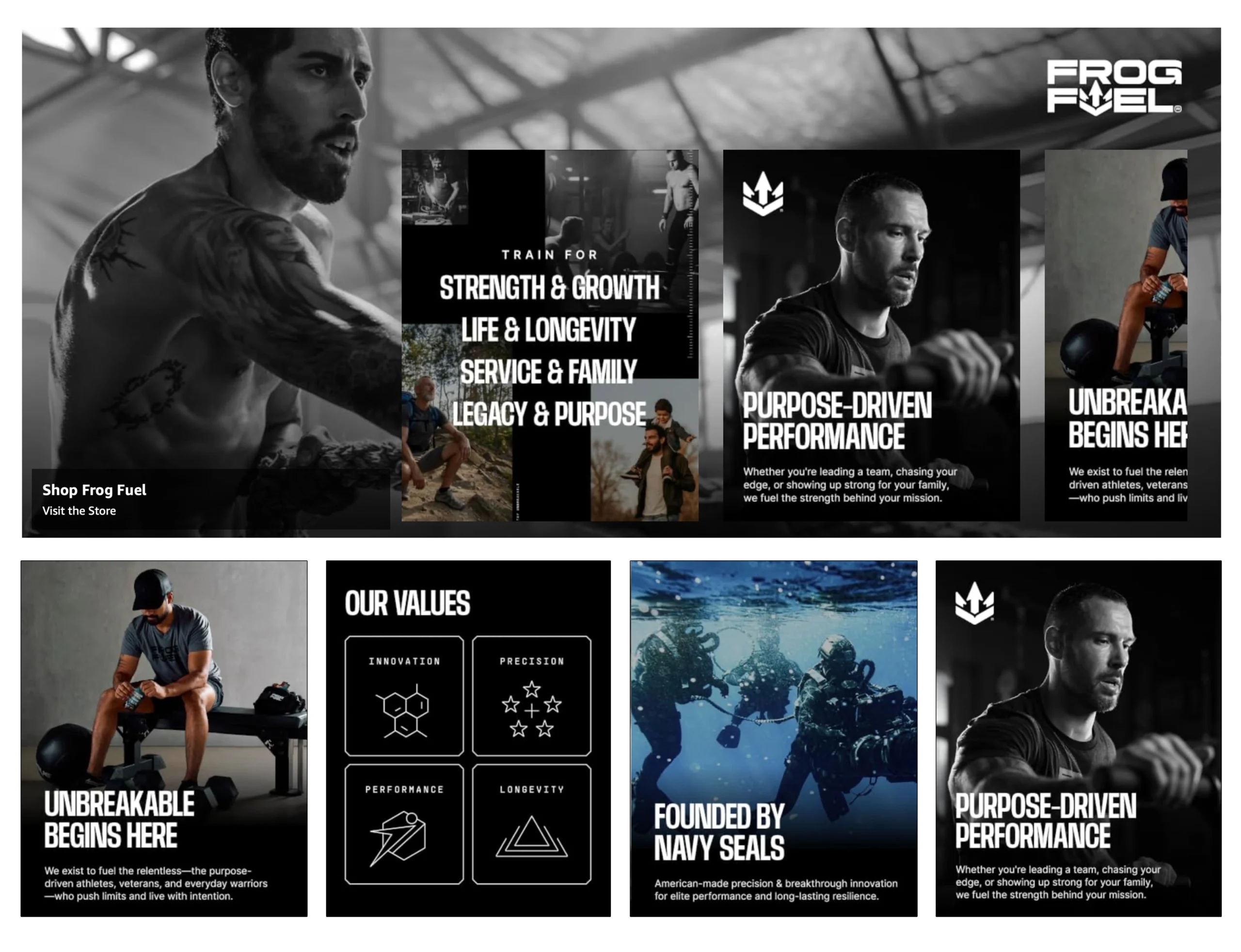Amazon Brand Story sample