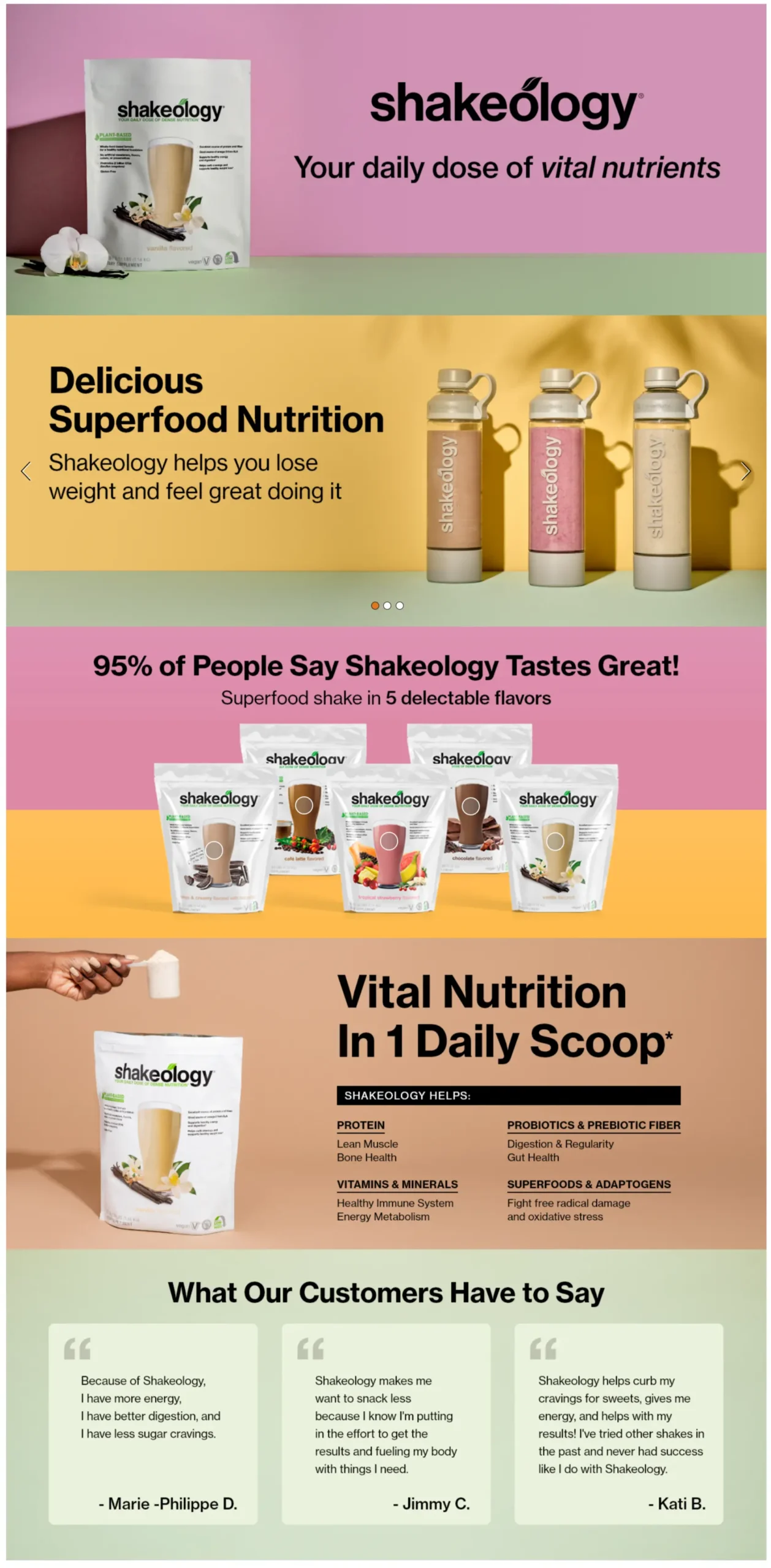 Amazon A+ Content sample