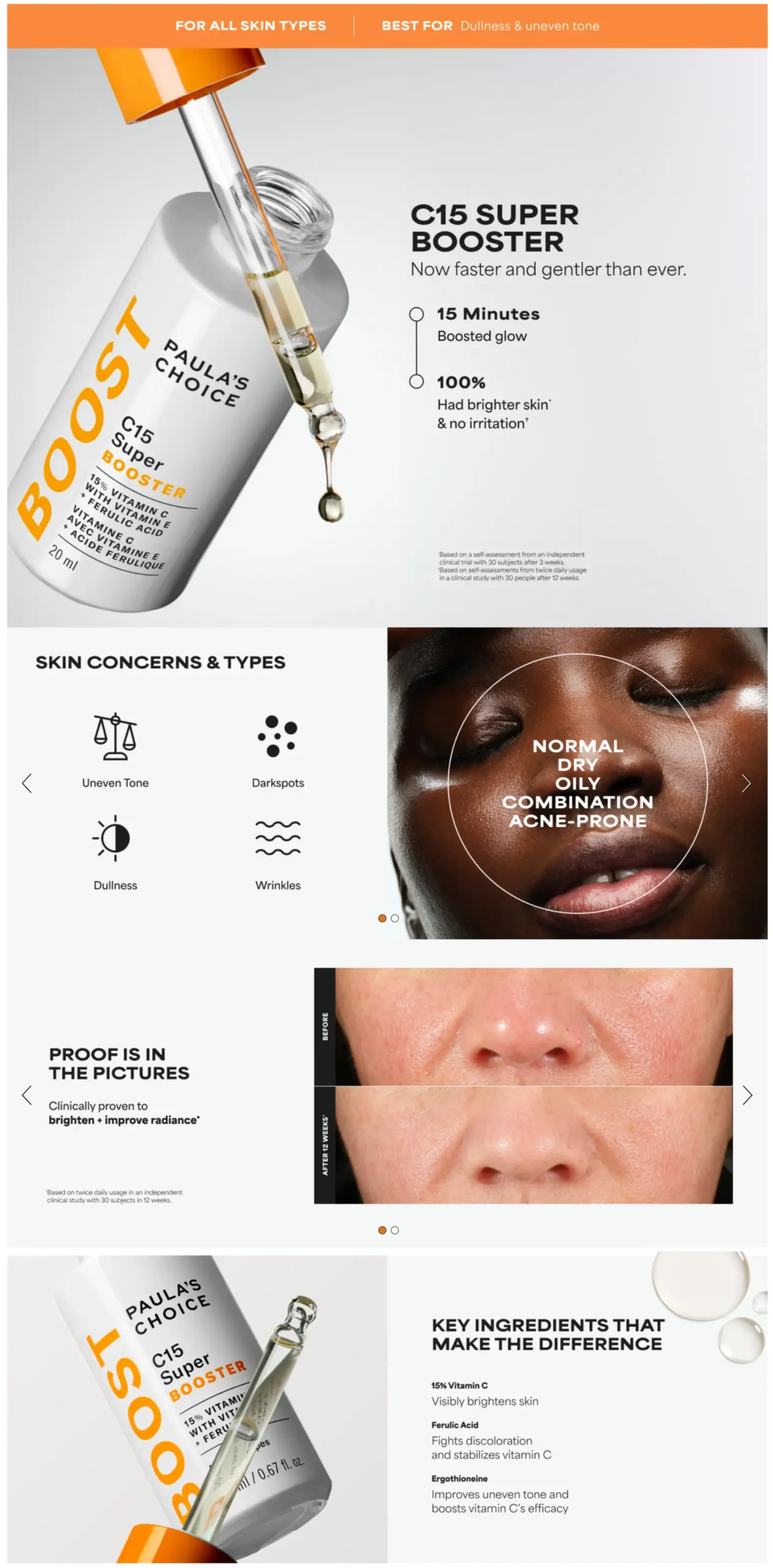 Amazon A+ Content sample