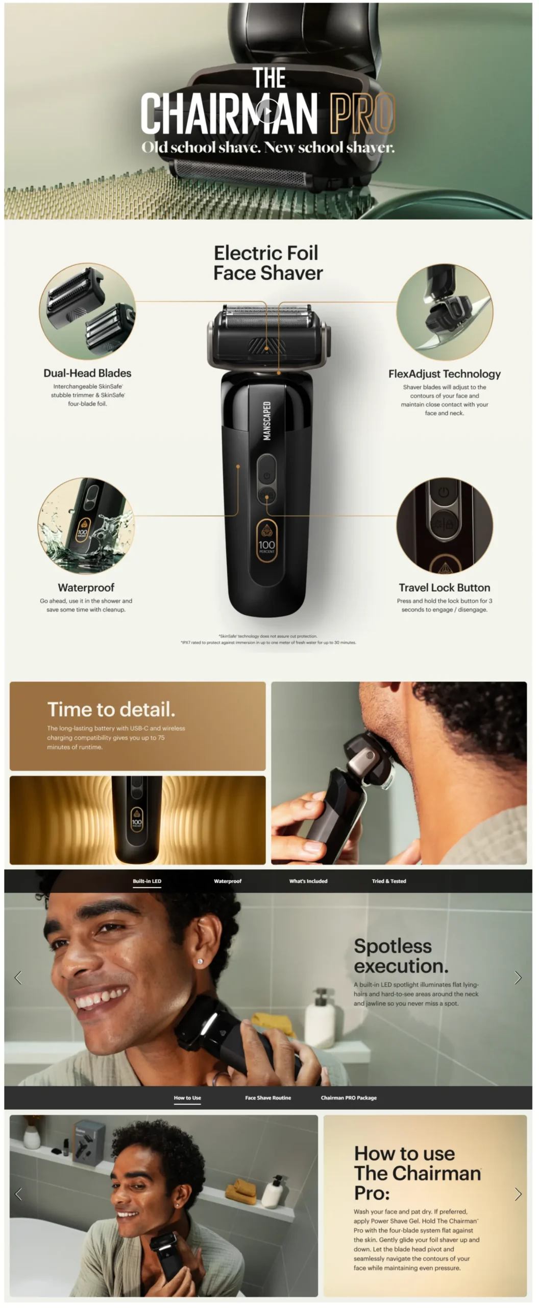 Amazon A+ Content sample