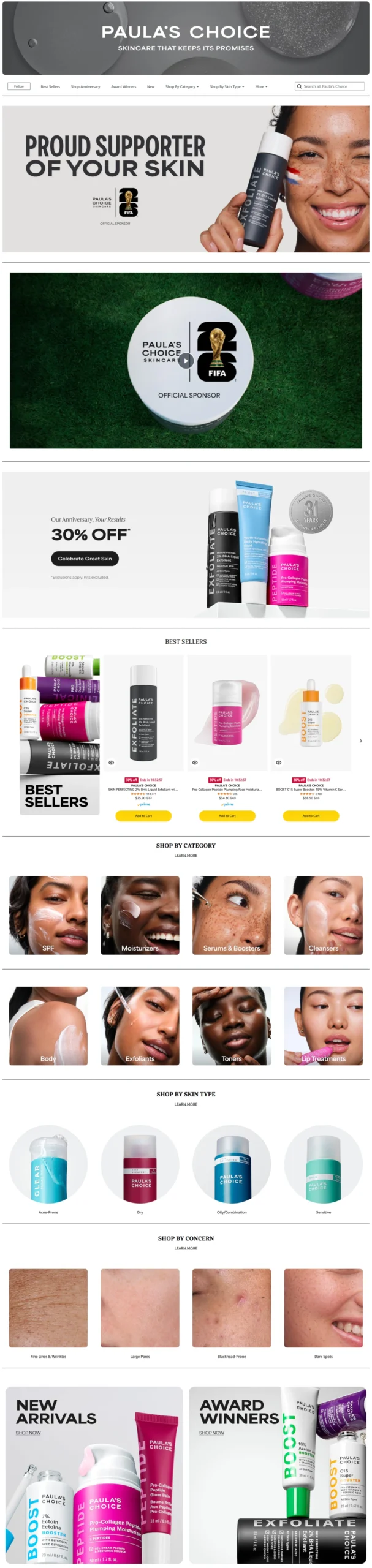 Amazon Storefront sample