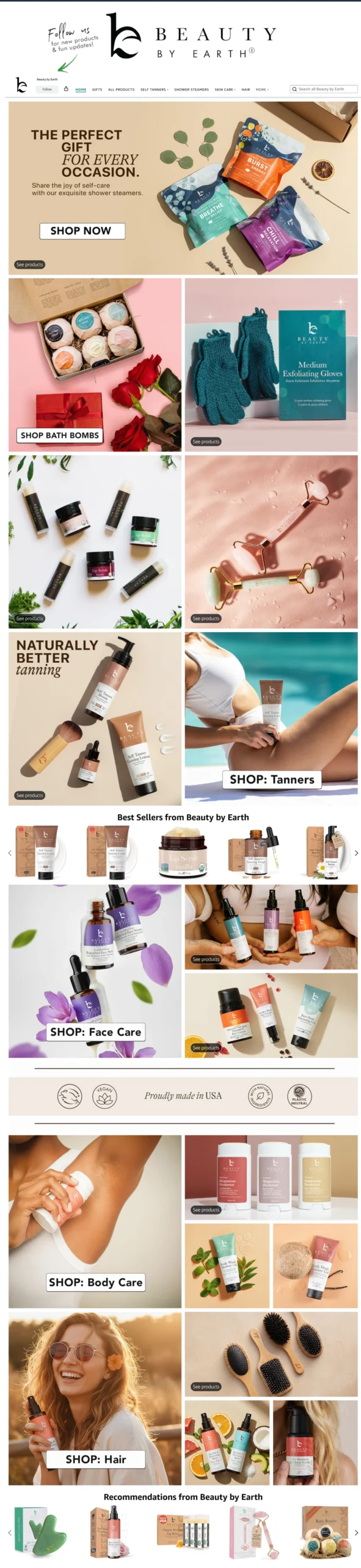 Amazon Storefront sample