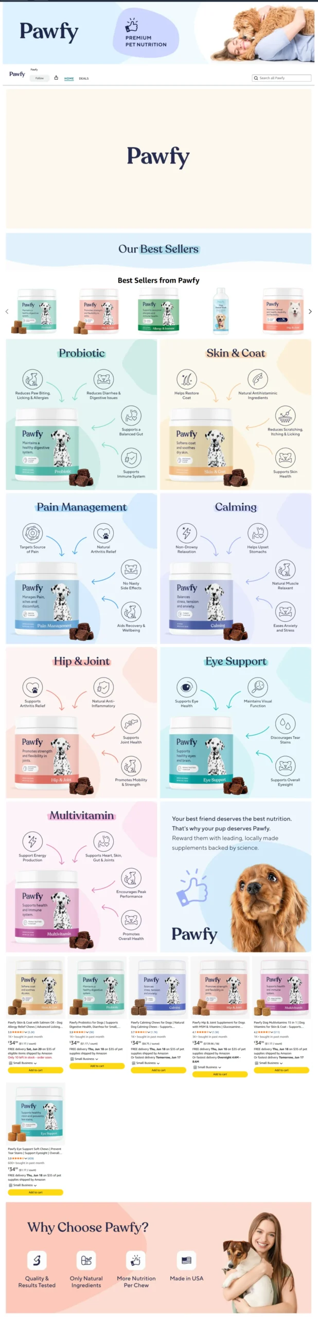 Amazon Storefront sample