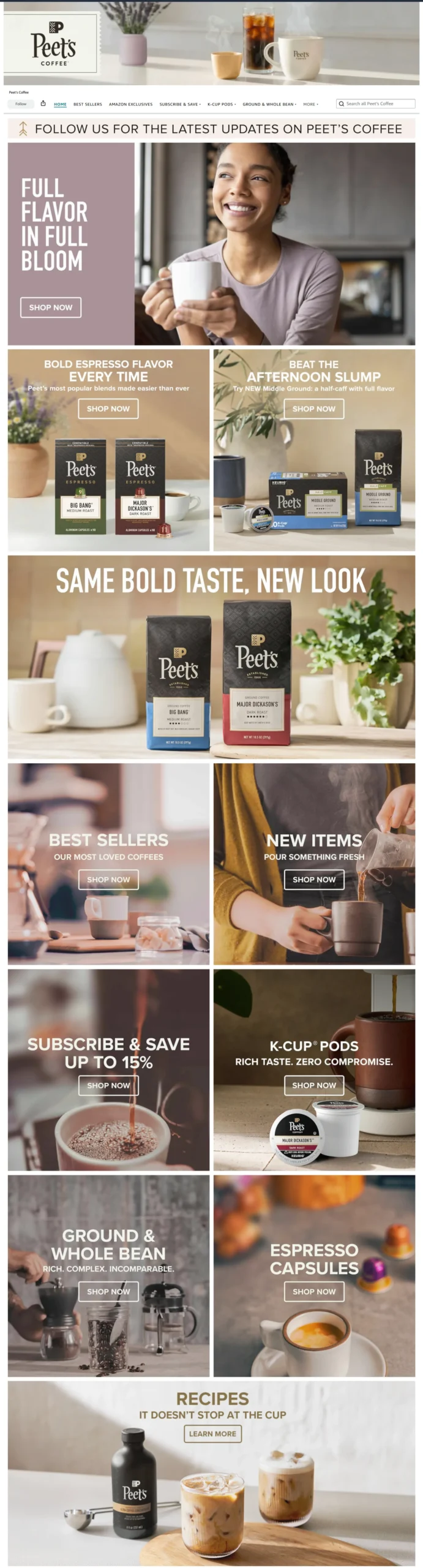 Amazon Storefront sample