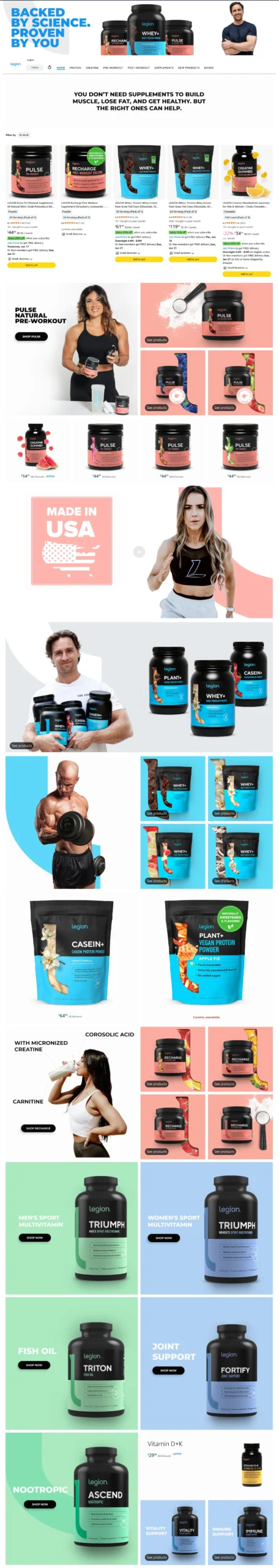 Amazon Storefront sample